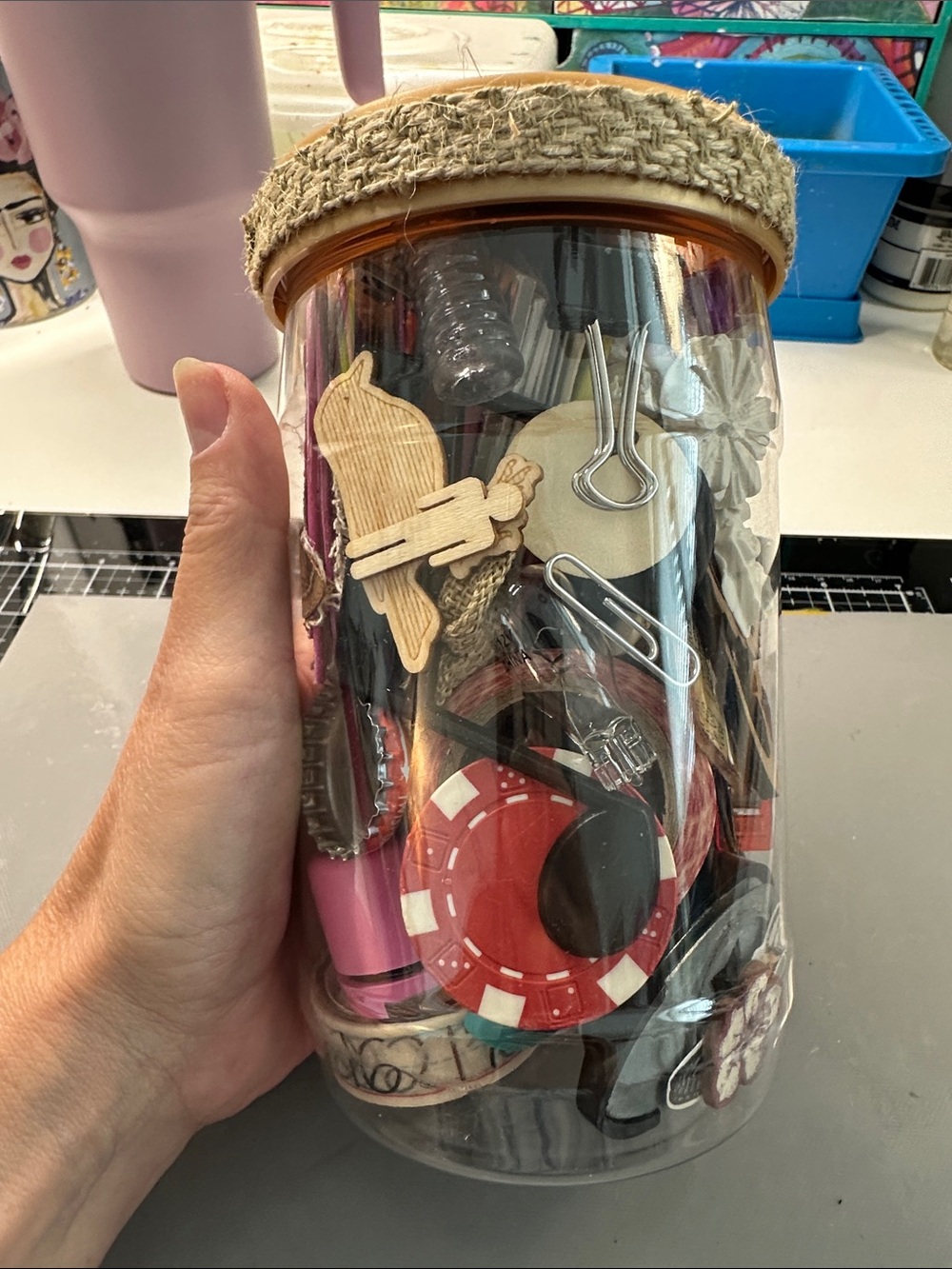 Art room and office junk jar! - Picture 3 of 9